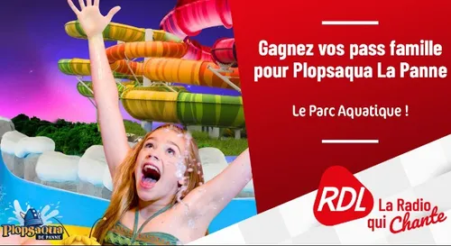 GAGNEZ VOS ENTRÉES POUR PLOPSAQUA LA PANNE