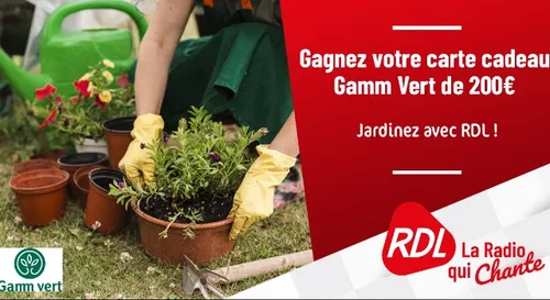 VOTRE CARTE CADEAU GAMM VERT DE 200€