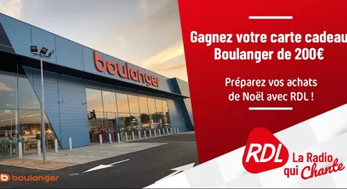 VOTRE CARTE CADEAU BOULANGER DE 200€