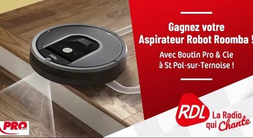 GAGNEZ VOTRE ASPIRATEUR ROBOT ROOMBA 606 AVEC RDL