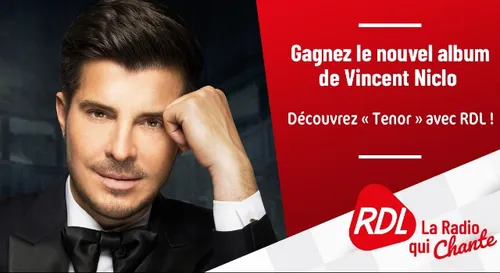 GAGNEZ LE NOUVEL ALBUM DE VINCENT NICLO AVEC RDL