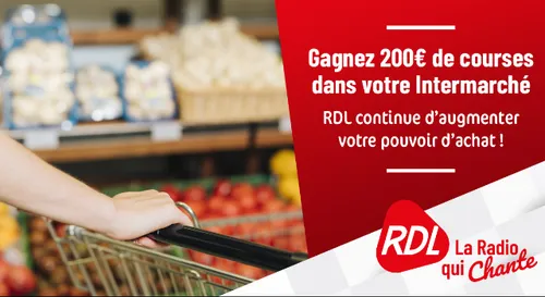 GAGNEZ 200€  DE COURSES DANS VOTRE INTERMARCHE