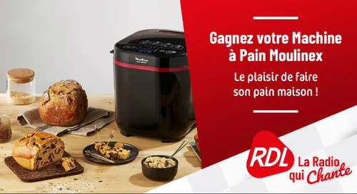 GAGNEZ VOTRE MACHINE « PAIN PLAISIR 1KG » MOULINEX