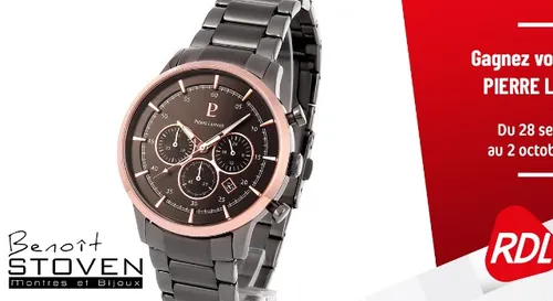 Gagnez votre montre Pierre Lannier !