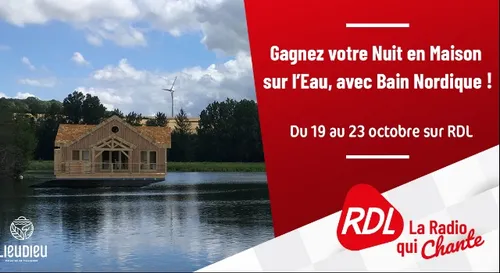 Gagnez votre Nuit en Maison sur l'Eau, avec Bain Nordique !