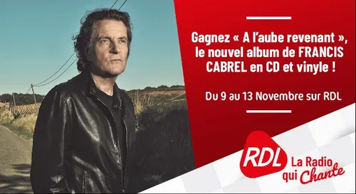 Gagnez "A l'aube revenant" le nouvel album de Francis Cabrel !