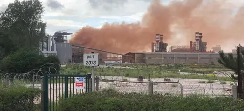 Un début d'incendie ce dimanche chez Arcelor à Dunkerque