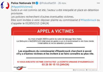 Hazebrouck : un appel à victimes lancé suite à un viol dans un...