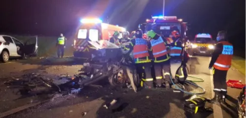 Accident mortel hier soir à Hesdigneul les Béthune