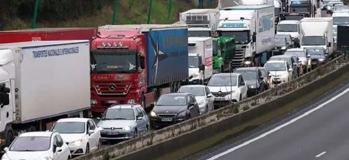 Les grossistes en boissons manifestent actuellement à Lille