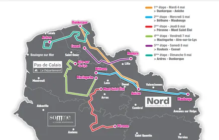 Le parcours des 4 jours de Dunkerque dévoilé