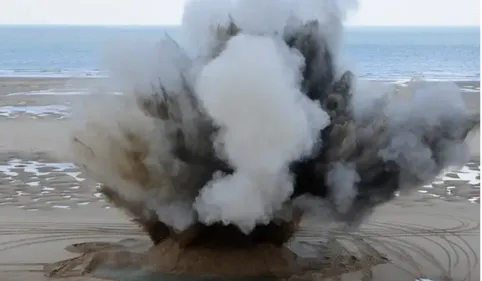 Nouvelle opération de déminage ce mardi matin à Wissant   