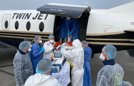 Les Hauts-de-France se préparent à transférer des patients covid...