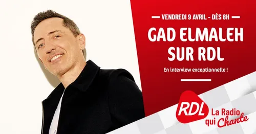 Gad Elmaleh invité exceptionnel de RDL ce Vendredi matin !