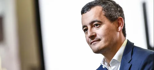 Gerald Darmanin en visite à Lens, ce matin