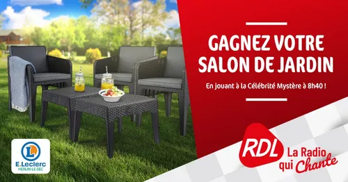 Gagnez votre salon de jardin sur RDL !