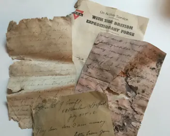 Noeux-les-Mines : un couple découvre des lettres centenaires d'un...