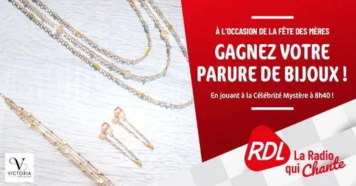 Gagnez votre parure de bijoux avec Victoria France sur RDL !