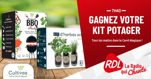 Gagnez votre Kit Potager avec Cultivea sur RDL !