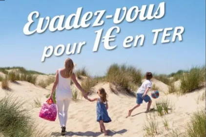 Voyagez en train dans les Hauts-de-France pour 1€ cet été grâce à...