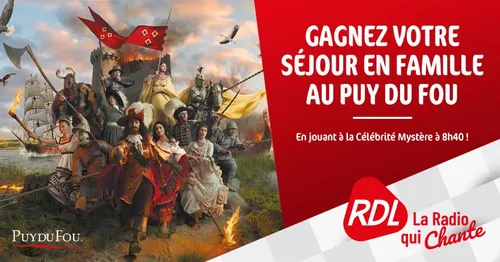 Gagnez votre séjour en famille au Puy du Fou !