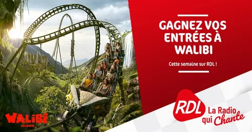 Gagnez votre entrées pour Walibi sur RDL !