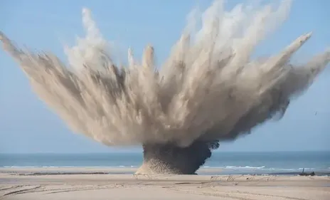 Opération de déminage : la plage de Dannes en partie inaccessible...
