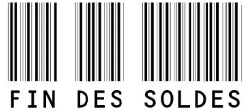 C'est fini pour les soldes d'été!