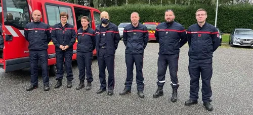 20 pompiers de la région ont décollé ce matin pour la Guadeloupe et...