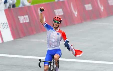 Dunkerque : le cycliste Kevin Le Cunff décroche l'or aux Jeux...