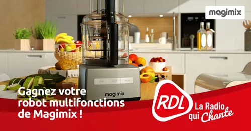 Gagnez votre robot de cuisine multifonctions MAGIMIX !