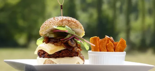 Le burger végétarien
