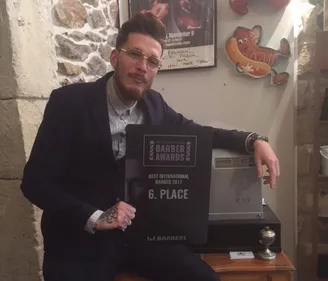 Le Sétois Geoffrey Kvot élu meilleur barbier de France