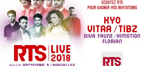 RTS Live 2018 : 1er concert RTS de l'année 2018 à Montpellier