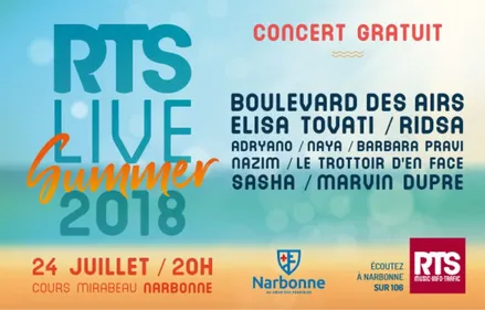 Les concerts RTS LIVE reviennent cet été