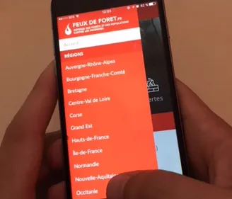 "Feux de Forêt", une application de prévention