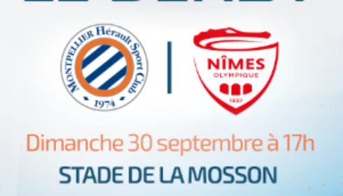 Football : la date et l'horaire du derby entre Montpellier et Nîmes...