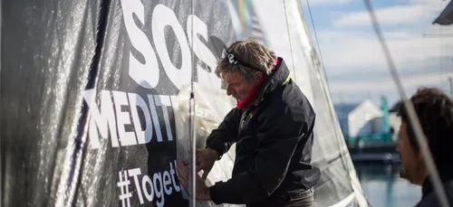 Route du Rhum : "objectif victoire" pour Kito de Pavant