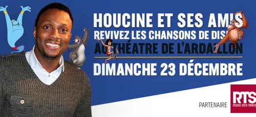 Houcine, l'ex Académicien chante Disney avec ses amis au théâtre de...