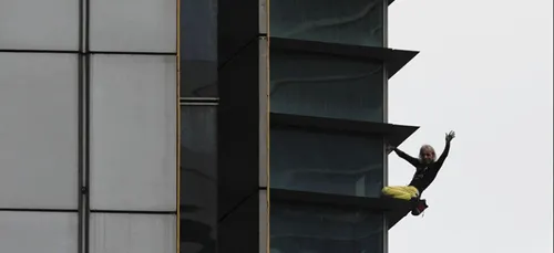 Une nouvelle ascension pour le "Spiderman français"