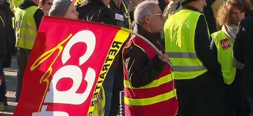 Grève du 5 février : syndicats et gilets jaunes ont défilé ensemble