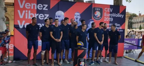 Montpellier - L'Euro Volley fait sa promo sur la comédie