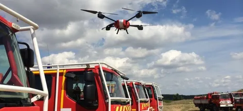 Des drones pour aider les sapeurs-pompiers
