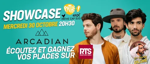 RTS vous offre le showcase ultra privé d'Arcadian à Avignon !