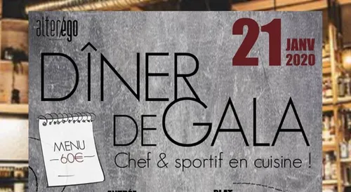 Dîner de Gala à l'Alter Ego ce mardi