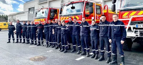 Incendies en Corse : des pompiers gardois & héraultais en renfort