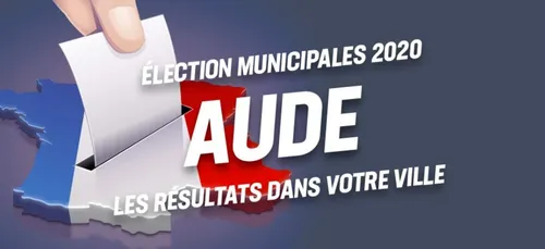 Résultats élections municipales 2020 département de l'Aude