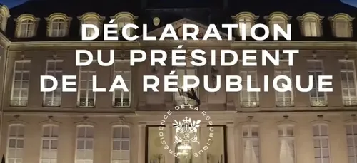 Ré-écoutez la déclaration du président de la république du 16 mars...