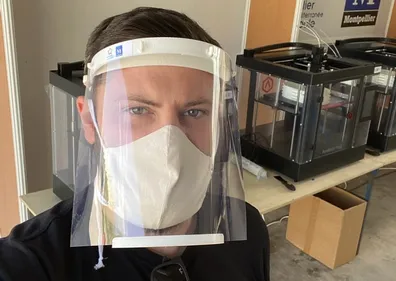 Montpellier : une entreprise imprime en 3D des visières de protection