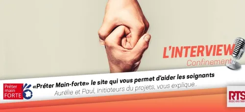 Prêter main-forte, le site pour aider les soignants !!